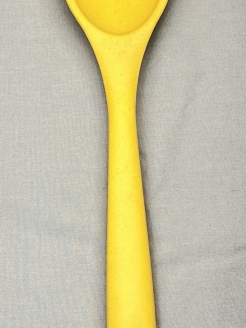 Yellow Silicone Serving Spoon – Bright Kitchen Utensil